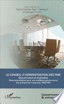 Le conseil d'administration des PME