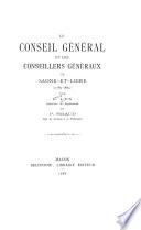 Le conseil général et les conseillers génréraux de Saône - et - Loire