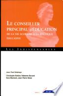 Le conseiller principal d'éducation