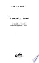 Le conservatisme