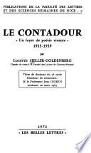 Le Contadour: un foyer de poésie vivante, 1935-1939