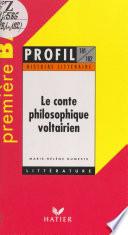 Le conte philosophique voltairien