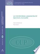 Le contentieux administratif