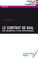 Le contrat de bail