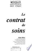 Le contrat de soins