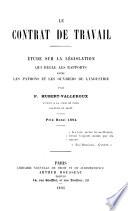 Le contrat de travail