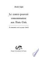 Le contre-pouvoir consommateur aux Etats-Unis