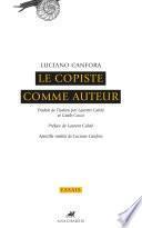 Le copiste comme auteur