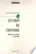 Le Corps de l'histoire