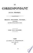 Le Correspondant