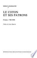 Le coton et ses patrons