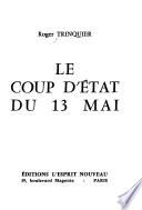 Le coup d'État du 13 mai
