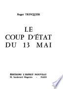 Le coup d'État du 13 mai