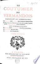 Le coutumier de Vermandois