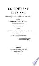 Le couvent de Baïano