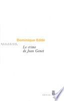 Le Crime de Jean Genet