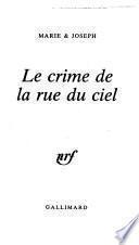 Le crime de la rue du ciel