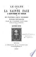 Le culte de la Sainte face à St-Pierre du Vatican et en d'autres lieux célèbres