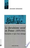 Le darwinisme social en France (1859-1918)