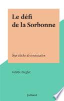Le défi de la Sorbonne