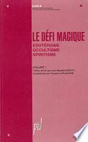 Le Défi magique, volume 1