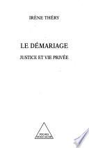 Le démariage