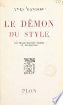 Le démon du style