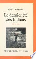 Le dernier été des Indiens