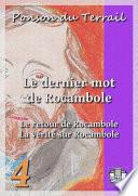 Le dernier mot de Rocambole