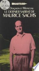 Le dernier sabbat de Maurice Sachs