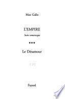 Le désamour