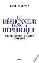 Le déshonneur dans la République