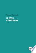 Le désir d'apprendre