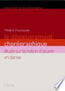 Le désoeuvrement chorégraphique