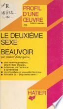 Le deuxième sexe, Simone de Beauvoir