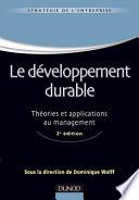 Le développement durable