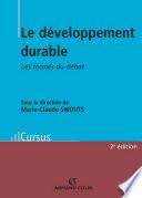 Le développement durable