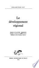 Le développement régional
