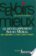 Le développement socio-moral