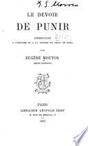 Le devoir de punir