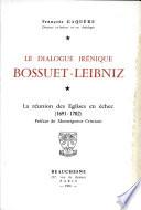 Le Dialogue Irenique Bossuet-leibniz