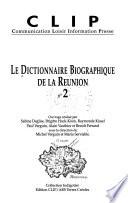 Le dictionnaire biographique de La Réunion