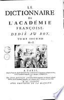 LE DICTIONNAIRE DE L'ACADÉMIE FRANÇOISE