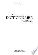 Le dictionnaire des Belges