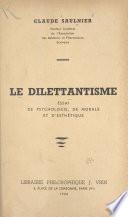 Le dilettantisme