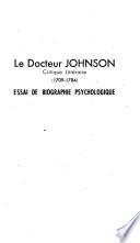 Le docteur Johnson, critique littéraire (1709-1784)