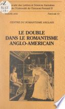Le double dans le romantisme anglo-américain