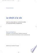 Le droit à la vie