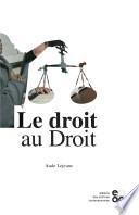 Le droit au droit