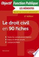 Le droit civil en 90 fiches